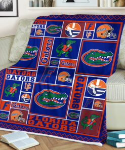 University of Florida Gators Sherpa Fleece Blanket Gifts for NCAA Fans