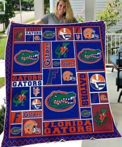 University of Florida Gators Sherpa Fleece Blanket Gifts for NCAA Fans