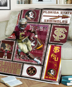 University of Florida State Seminoles Sherpa Fleece Blanket Gifts for NCAA Fans