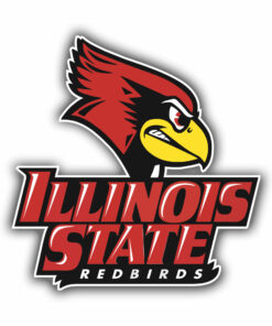 University of Illinois Red Bird Logo Vinyl Decals For Car And Laptop