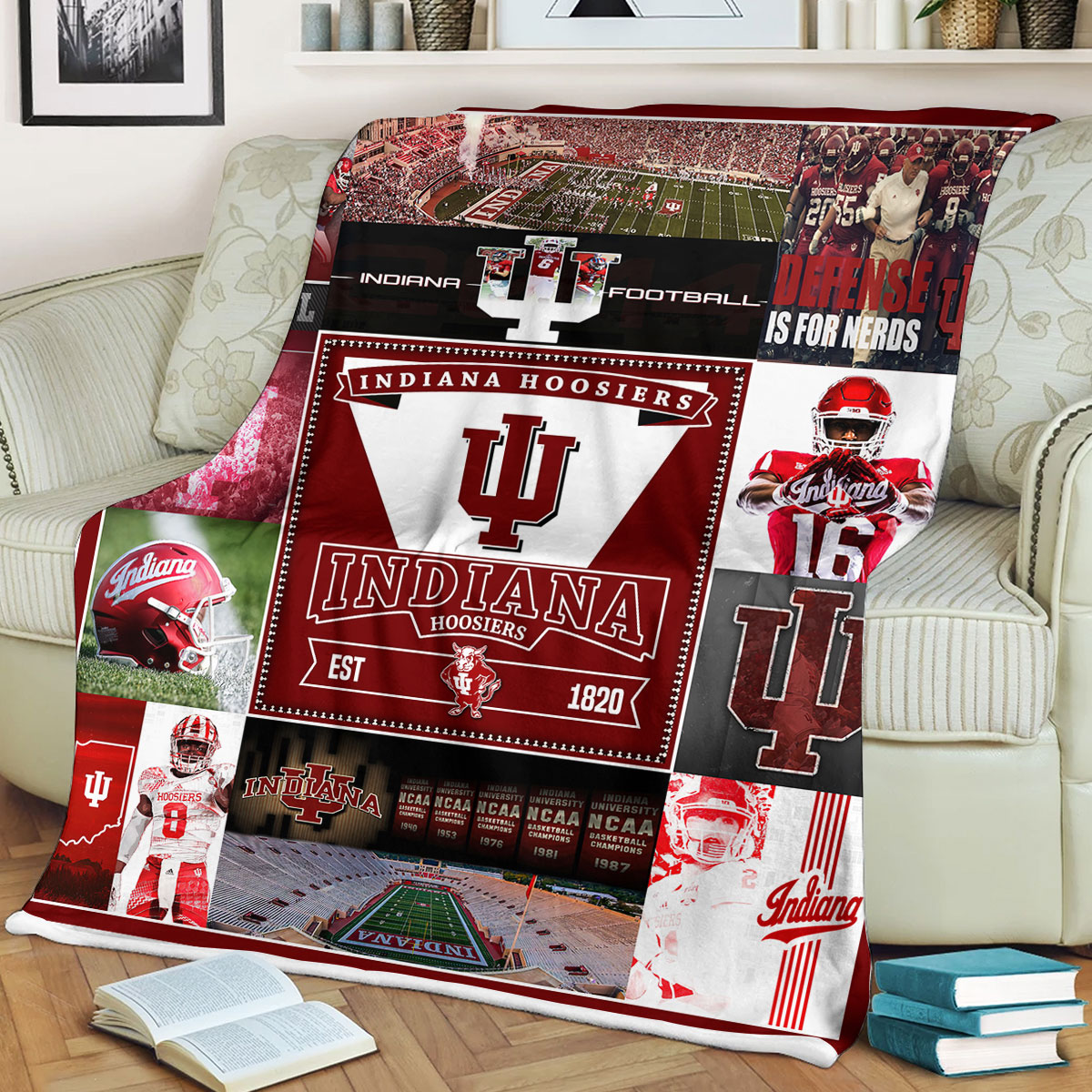 University of Indiana Hoosiers Blanket Gifts for NCAA Fans