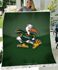 University of Miami Hurricanes Blanket Gifts for NCAA Fans
