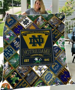 University of Notre Dame Fighting Irish Blanket Gifts for NCAA Fans