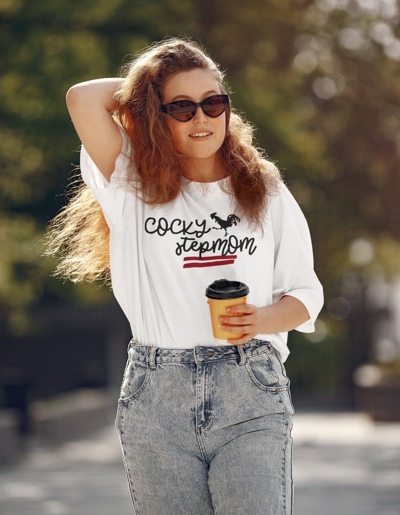 University of South Carolina Tshirt, USC Stepmom Shirt, Gamecock Stepmom Tee, Cocky Stepmom, Womens USC Shirt, USC Step-Mom Shirt