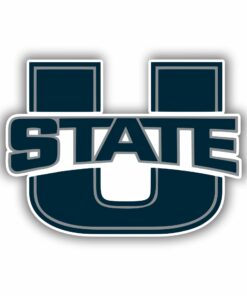 Utah State Aggies Full Color Vinyl Decal For Car Door Windows Gifts For Football Fans