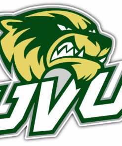 Utah Valley Wolverines College NCAA Logo Vinyl Decals Sticker For Car Truck Door And Window Laptop Gifts For Fans