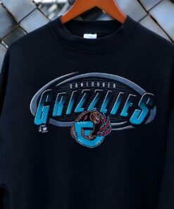 Vancouver Grizzlies Og Logo Rare 90’s T Shirt Hoodie Sweatshirt Full Size Full Color Gift for BNA Fans