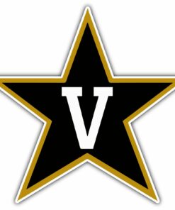 Vanderbilt Commodores College NCAA Logo Vinyl Decals Sticker For Car Truck Door And Window Laptop Gifts For Fans