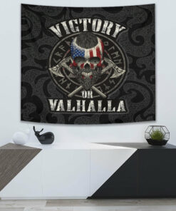Victory or Valhalla Special Version Tapestry for Wall Décor