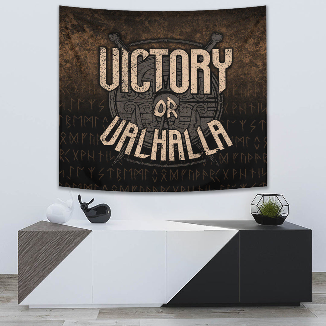 Victory or Valhalla Tapestry