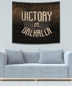 Victory or Valhalla Tapestry