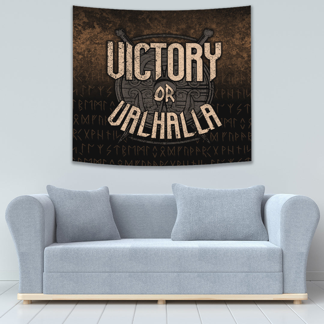 Victory or Valhalla Tapestry