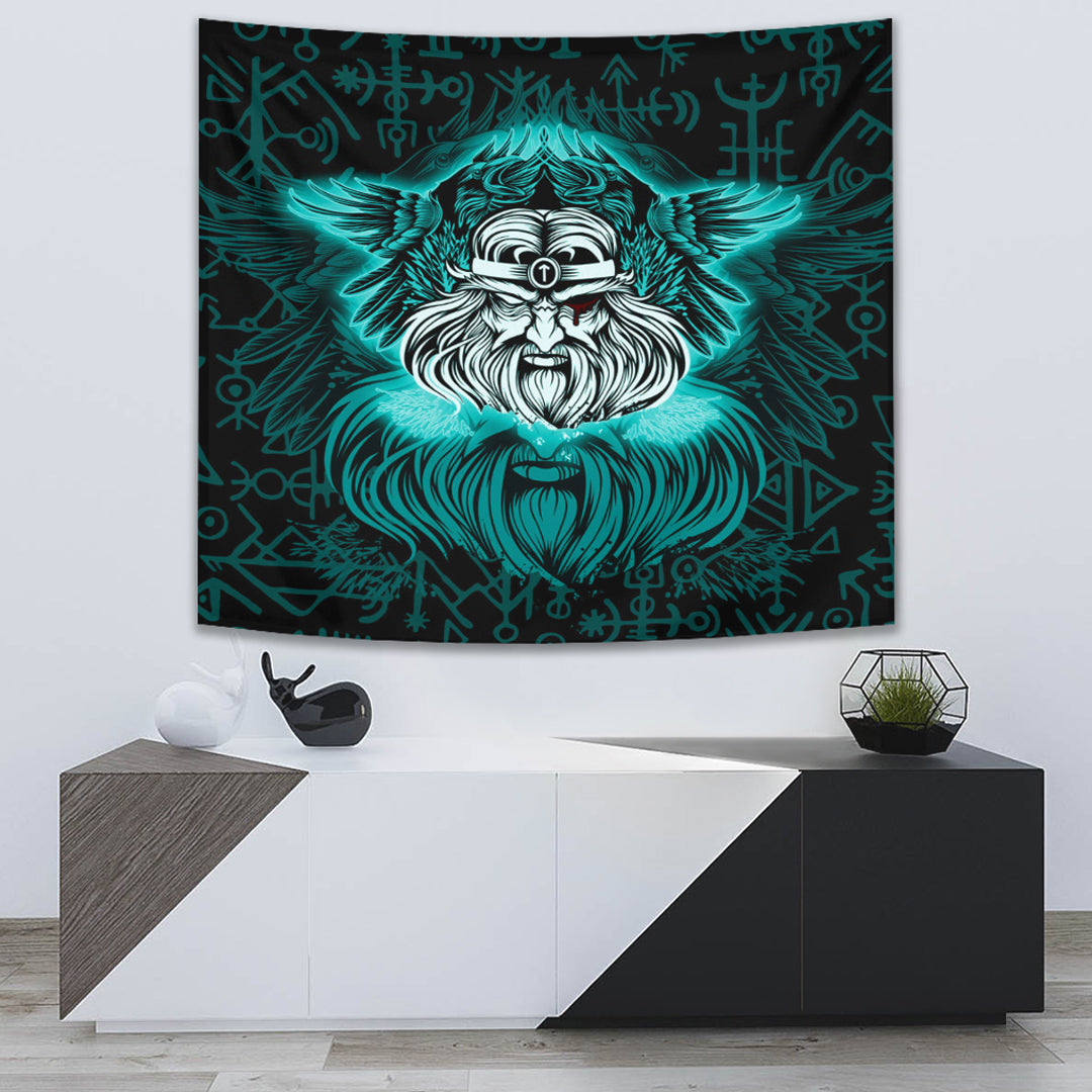 Victory or Valhalla Viking Tapestry for Wall Décor
