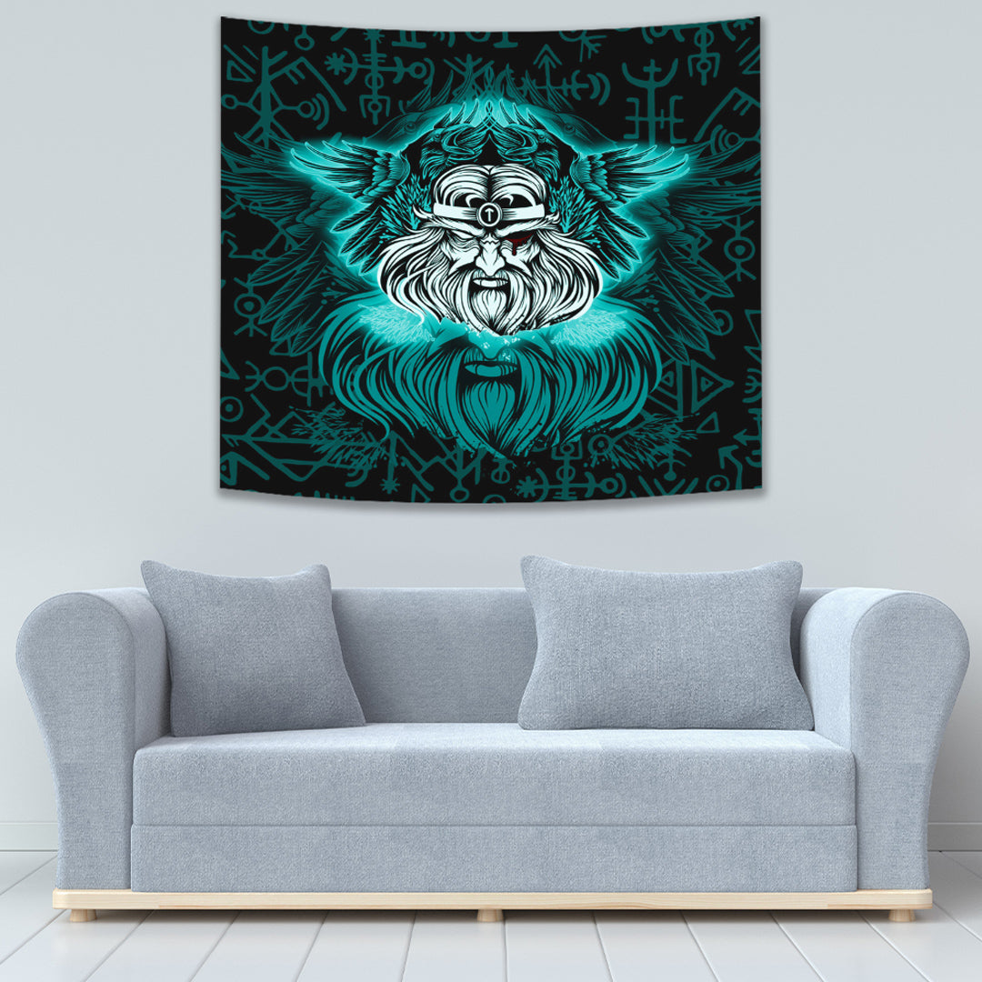 Victory or Valhalla Viking Tapestry for Wall Décor