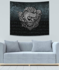 Victory or Valhalla Warrior Tapestry for Wall Décor
