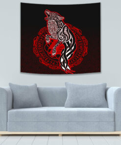 Viking Bear Claws Blood Tattoo for Wall Décor
