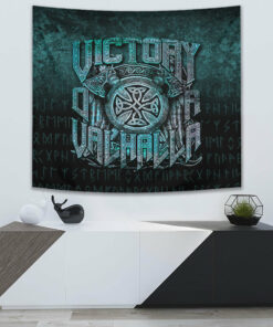 Viking Blood Run Through My Veins Tapestry Wall Décor