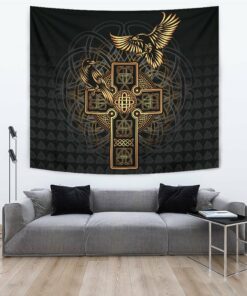 Viking Blood Runs Through My Veins Tapestry Wall Décor
