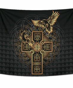Viking Blood Runs Through My Veins Tapestry Wall Décor