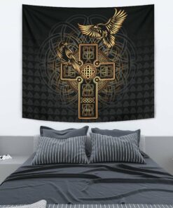 Viking Blood Runs Through My Veins Tapestry Wall Décor