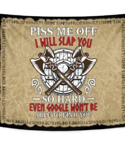 Viking Ethnic Odin Raven Red for Wall Décor