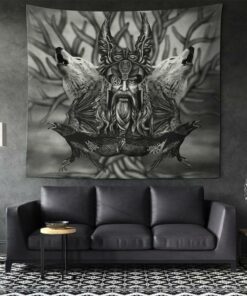 Viking Legend Warrior 3D Print Wall Tapestry Wall Décor