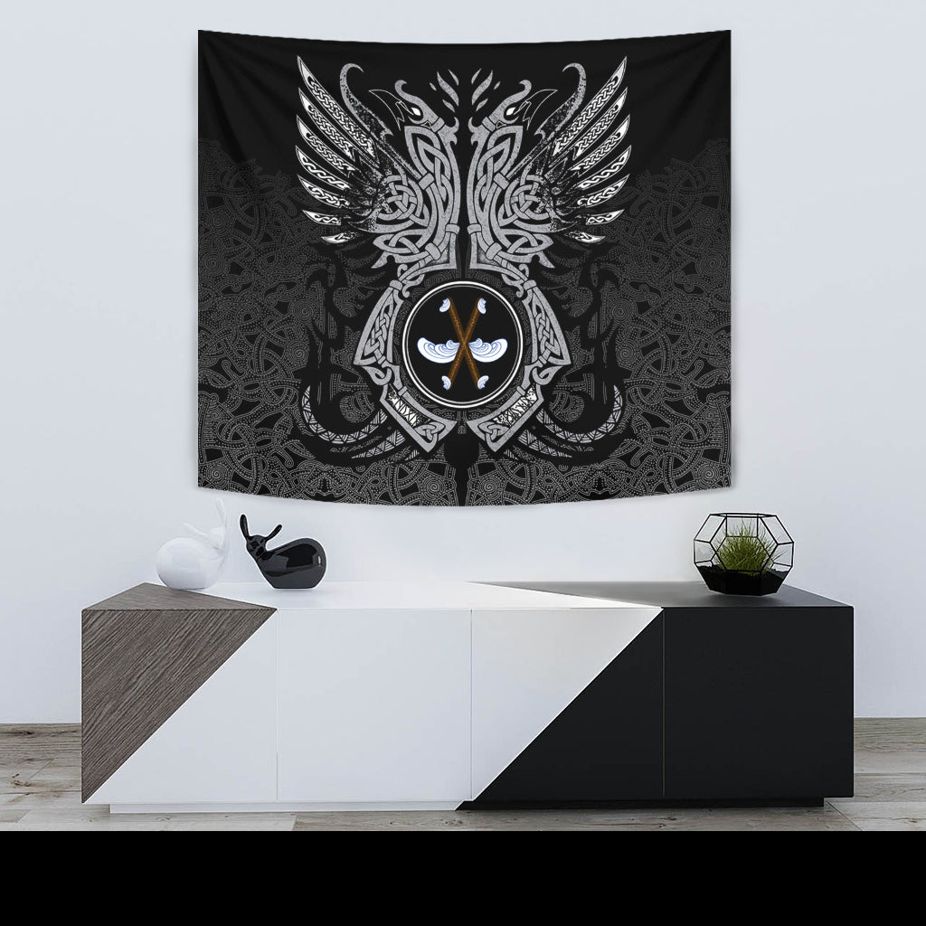 Viking Legend Warrior 3D Print Wall Tapestry for Wall Décor