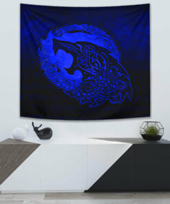 Viking Legend Warrior Print Wall Tapestry for Wall Décor