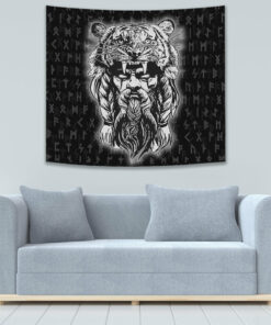 Viking Nordic Raiders Tapestry for Wall Décor