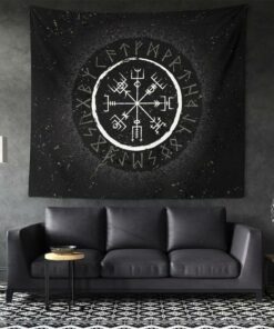 Viking Style Acient Pattern Tapestry for Wall Décor