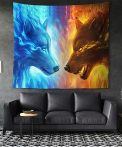 Viking Style Legend Warrior Limited 3D Print Wall Tapestry for Wall Décor