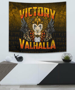 Viking Style Reven Triskele Tapestry for Wall Décor