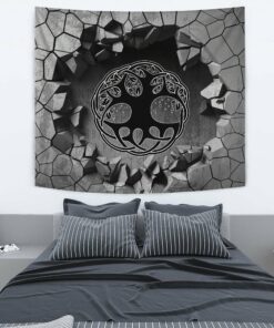 Viking Style Tapestry Celtic The Triskele Tapestry for Wall Décor