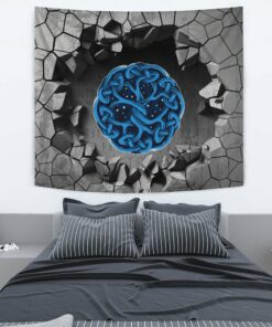 Viking Style Tapestry Celtic Tree Of Life Tattoo Tapestry for Wall Décor