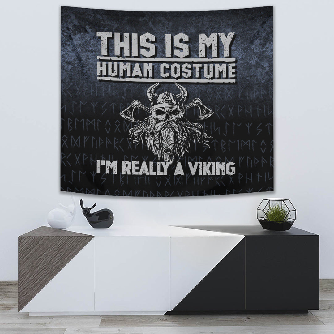 Viking Style Tapestry Drakkar Ship 2 Tapestry for Wall Décor
