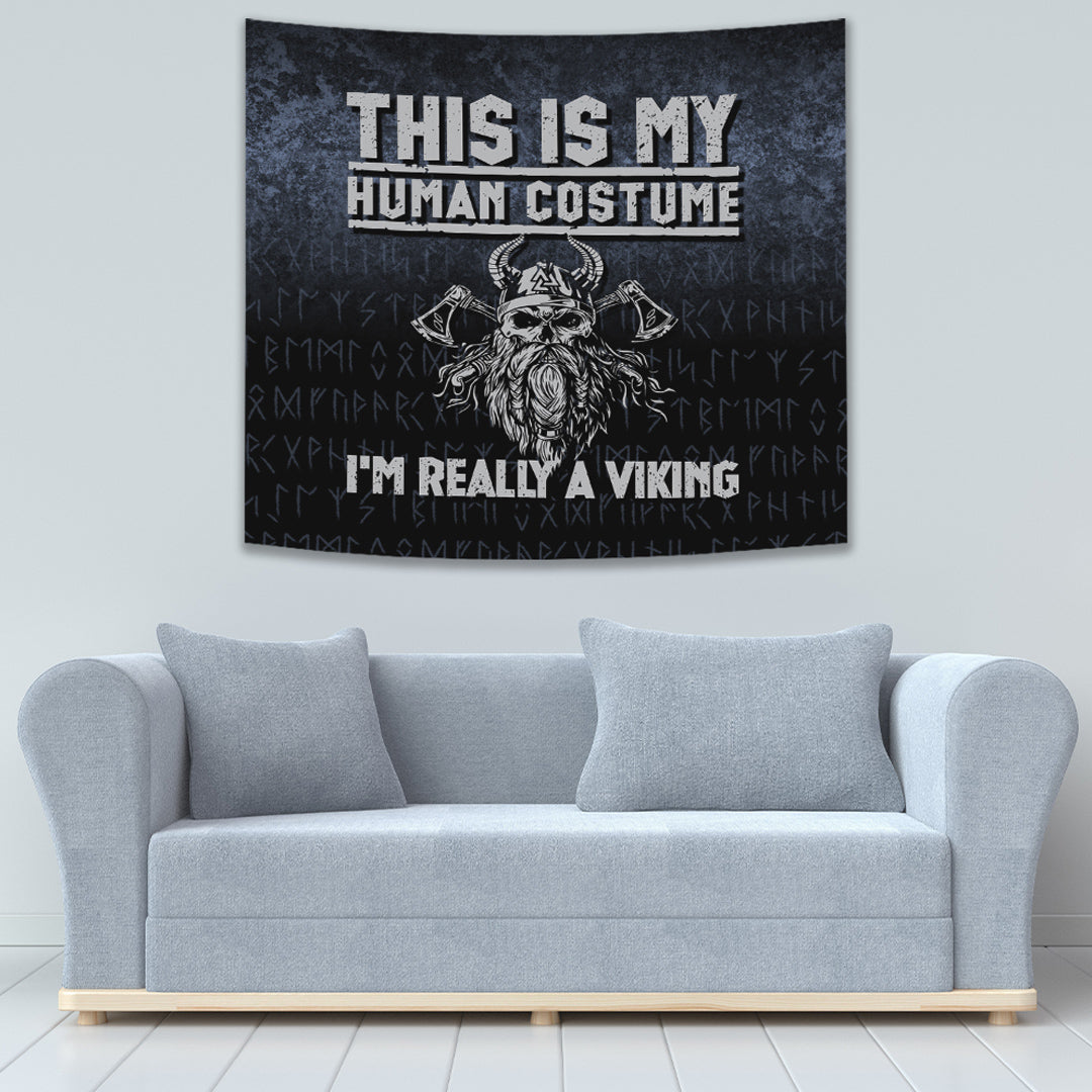 Viking Style Tapestry Drakkar Ship 2 Tapestry for Wall Décor