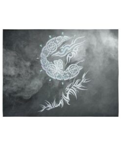 Viking Style Tapestry Fenrir Wolf Of Viking Style for Wall Décor