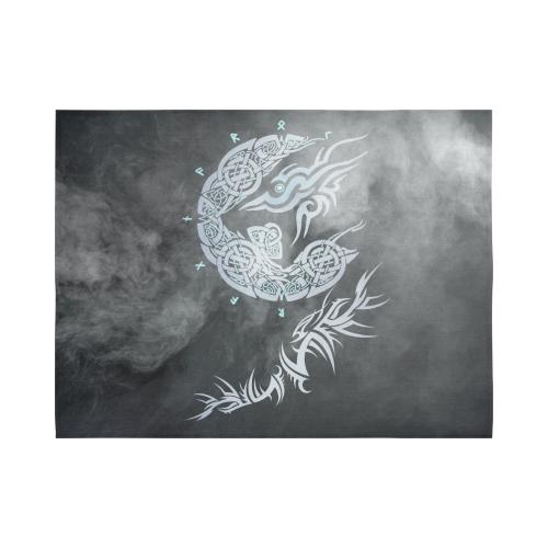 Viking Style Tapestry Fenrir Wolf Of Viking Style for Wall Décor