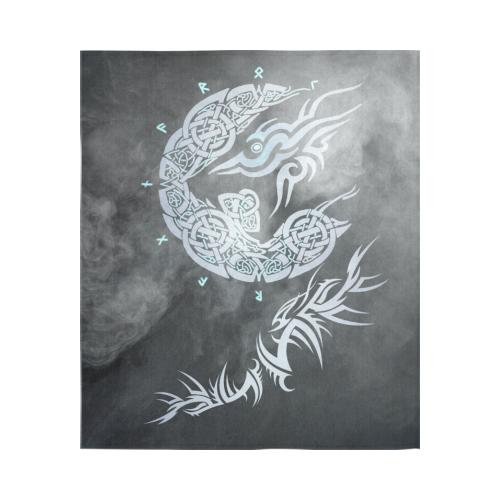 Viking Style Tapestry Fenrir Wolf Of Viking Style for Wall Décor