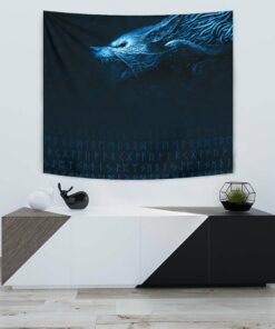 Viking Style Tapestry Fenrir Wolf Wall Décor