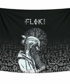 Viking Style Tapestry Floki for Wall Décor
