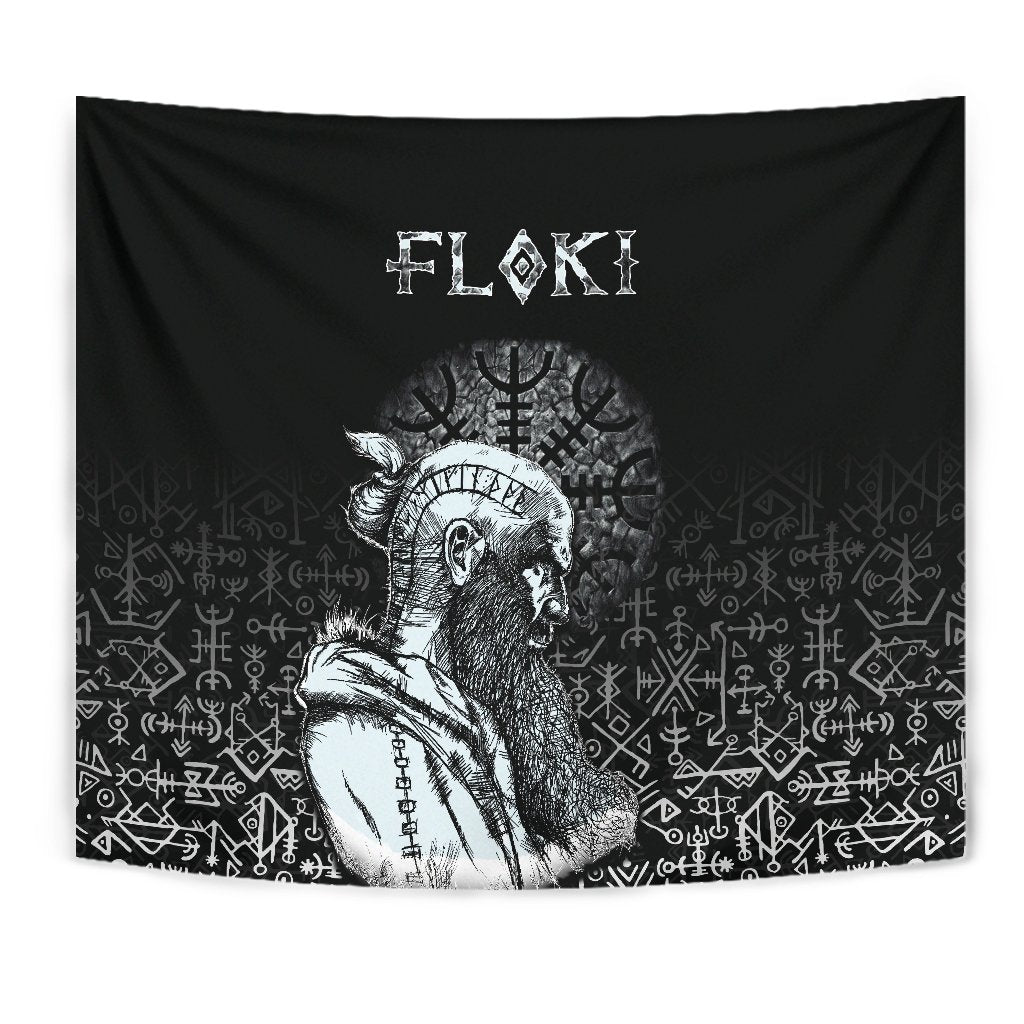 Viking Style Tapestry Floki for Wall Décor
