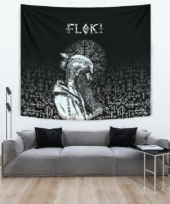 Viking Style Tapestry Floki for Wall Décor