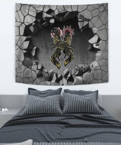 Viking Style Tapestry Hati and Skoll Sun And Moon Tapestry for Wall Décor