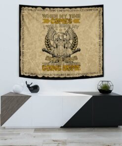 Viking Style Tapestry Helm Of Awe Of Viking Style for Wall Décor