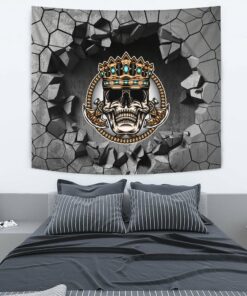 Viking Style Tapestry I Do Not Fear Death Tapestry for Wall Décor