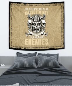 Viking Style Tapestry I Kepp It Real for Wall Décor