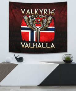 Viking Style Tapestry Magic Ancient Viking Tapestry for Wall Décor