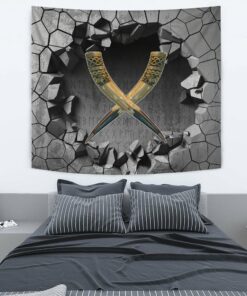 Viking Style Tapestry Odin Gods World Leader for Wall Décor