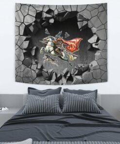 Viking Style Tapestry Odin Vintage Concept Tapestry for Wall Décor